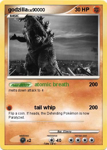 Pokemon godzilla