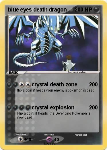 Pokemon blue eyes death dragon