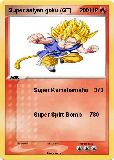 Pokemon Super saiyan goku (GT)