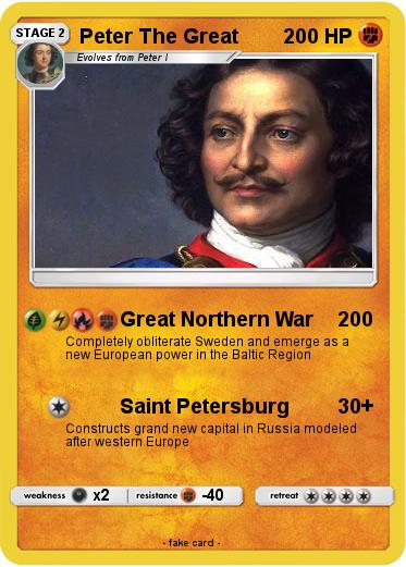 Pokemon Peter The Great