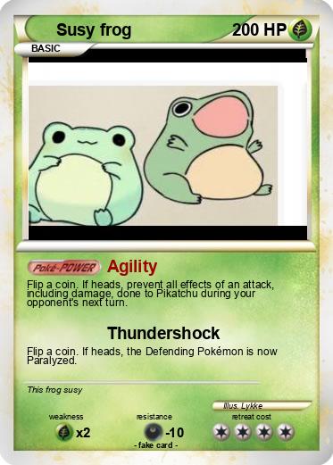 Pokemon Susy frog