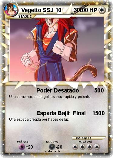 Pokemon Vegetto SSJ 10        300