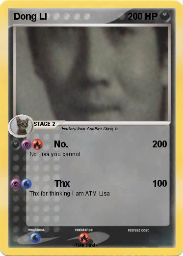 Pokemon Dong Li