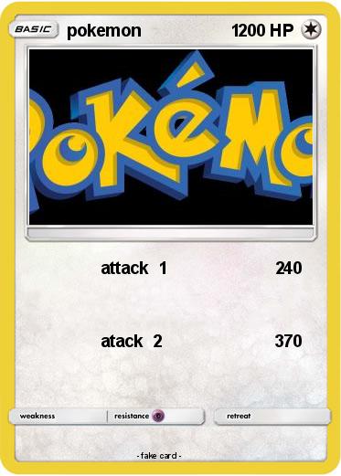 Pokemon pokemon                   1
