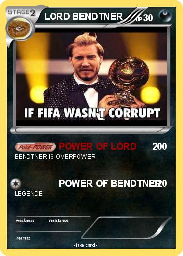 Pokemon LORD BENDTNER