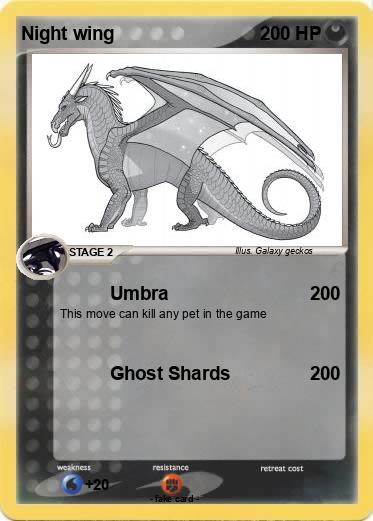 Pokemon Night wing