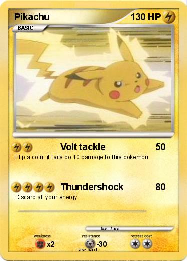 Pokemon Pikachu