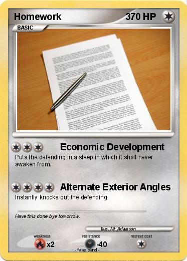 Pokemon Homework                         3