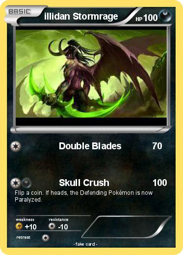 Pokemon illidan Stormrage