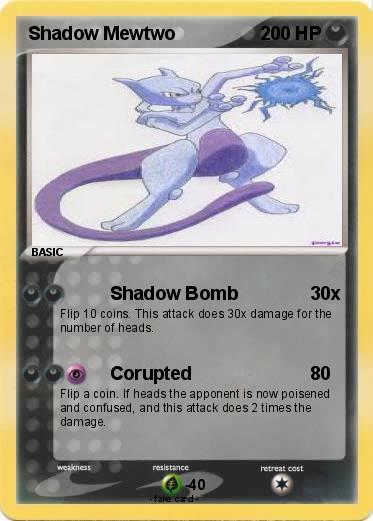 Pokemon Shadow Mewtwo