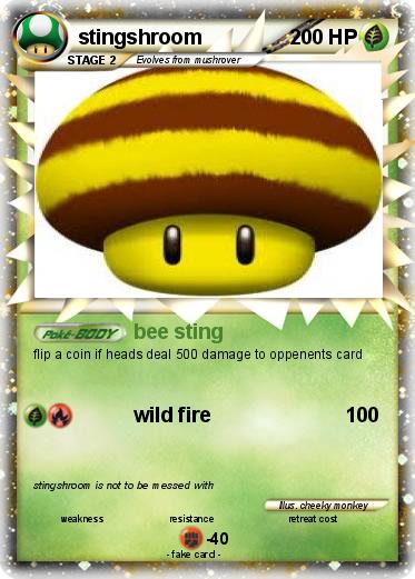 Pokemon stingshroom
