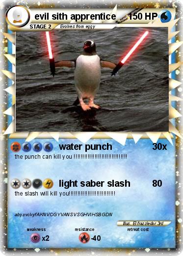 Pokemon evil sith apprentice