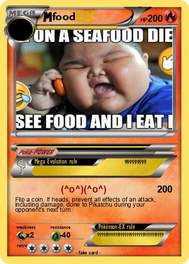 Pokemon food