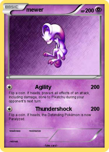 Pokemon mewer