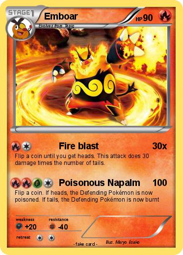 Pokemon Emboar