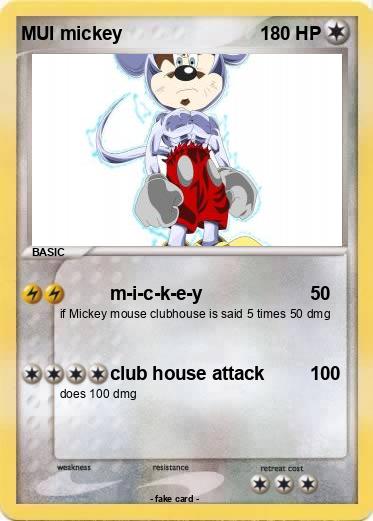 Pokemon MUI mickey