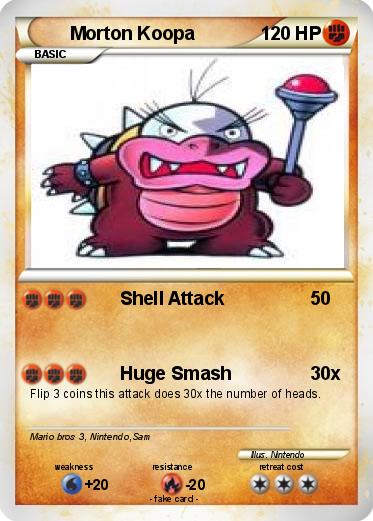 Pokemon Morton Koopa