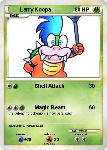 Pokemon Larry Koopa
