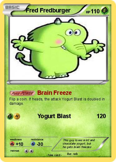 Pokemon Fred Fredburger