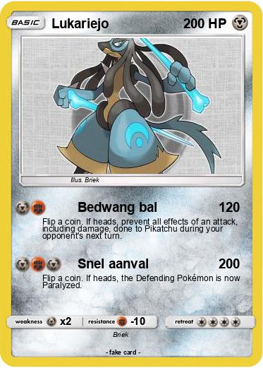 Pokemon Lukariejo