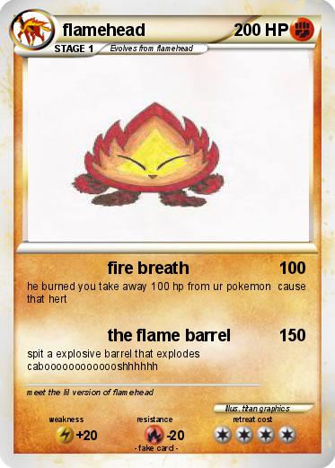 Pokemon flamehead