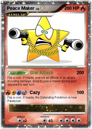 Pokemon Peace Maker