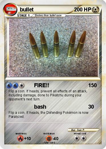 Pokemon bullet