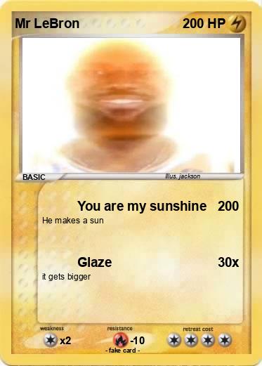 Pokemon Mr LeBron