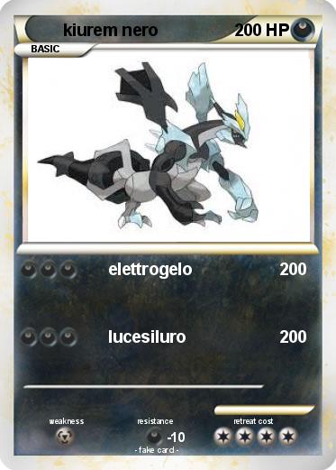 Pokemon kiurem nero