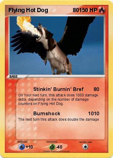 Pokemon Flying Hot Dog                80