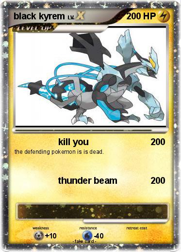 Pokemon black kyrem