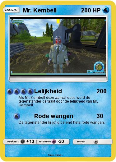Pokemon Mr. Kembell