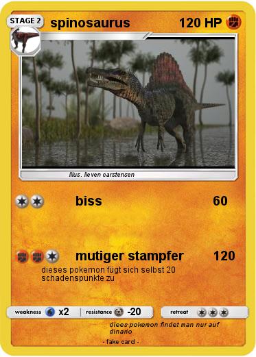 Pokemon spinosaurus