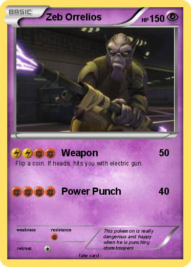 Pokemon Zeb Orrelios