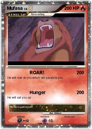 Pokemon Mufasa