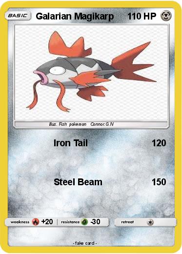 Pokemon Galarian Magikarp