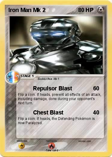 Pokemon Iron Man Mk 2 Pokemon Iron Man Mk 2