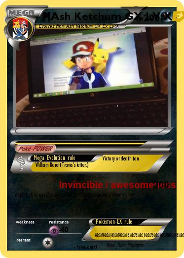 Pokemon Ash Ketchum GX LV:X