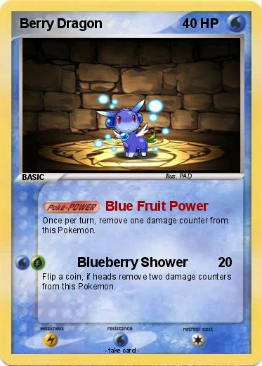 Pokemon Berry Dragon