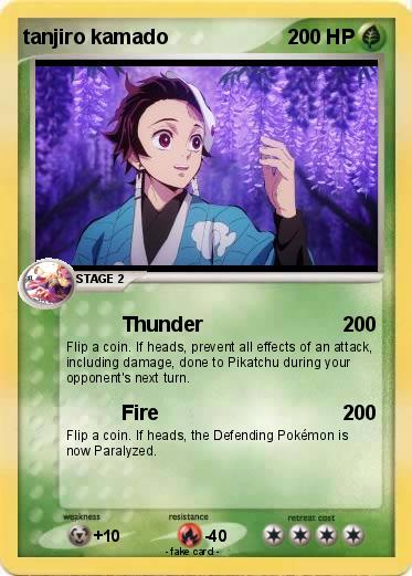 Pokemon tanjiro kamado
