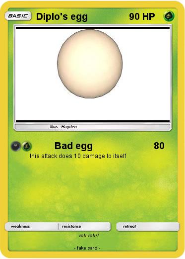 Pokemon Diplo's egg