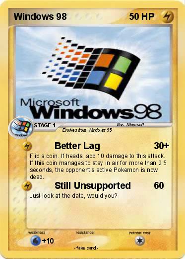 Pokemon Windows 98