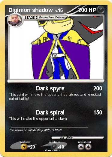 Pokemon Digimon shadow