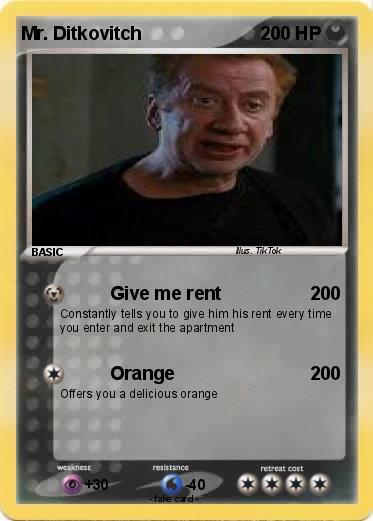Pokemon Mr. Ditkovitch