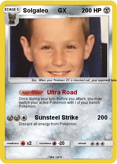 Pokemon Solgaleo      GX