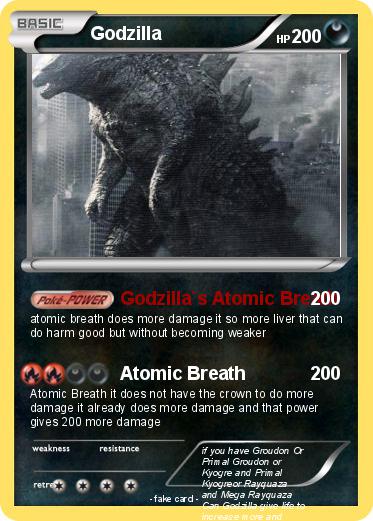 Pokemon Godzilla