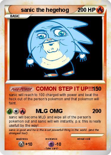 Pokemon sanic the hegehog