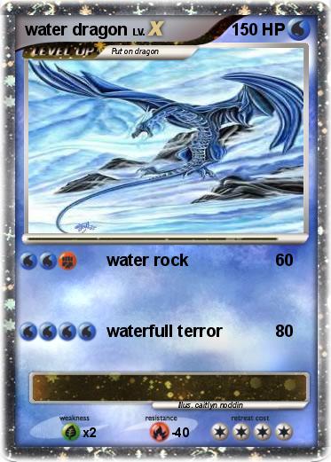 Pokemon water dragon