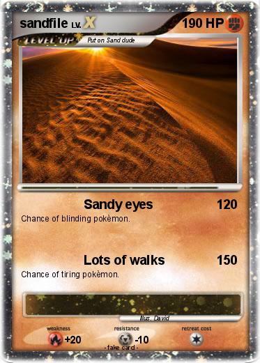Pokemon sandfile