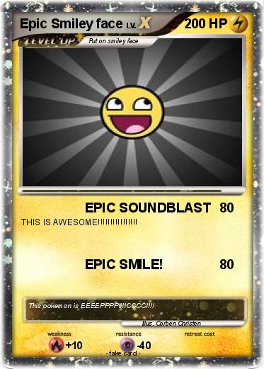 Pokemon Epic Smiley face